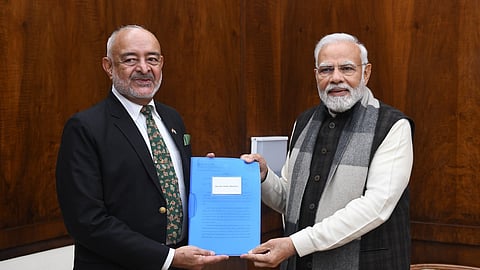 Andaman Lt Governor meets PM; updates him on mega projects