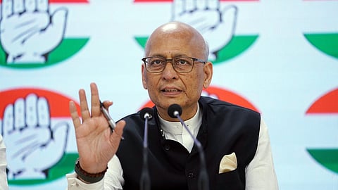 When India takes flight, lies crash-land: Singhvi on IAF Chief’s ‘Op Sindoor’ precision remark