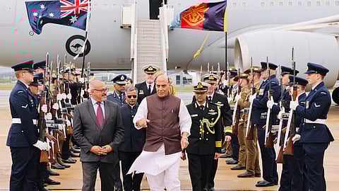 Defence Minister Rajnath Singh holds talks with Australian counterpart
