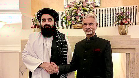Jaishankar and Muttaqi hold talks | India upgrades tech mission in Kabul to embassy