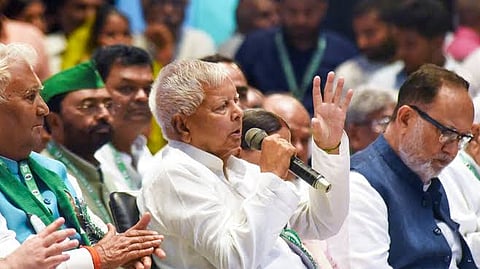 Delhi Court charges Lalu, Rabri, Tejashwi in 'IRCTC Scam'