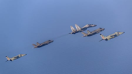 Indian Air Force, UK Royal Navy conduct joint exercise over Indian Ocean
