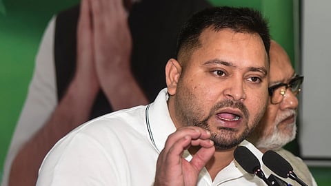 Bihar polls: Tejashwi files nomination papers from Raghopur assembly seat