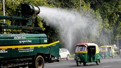 Delhi's air quality improves slightly, enters 'poor' category