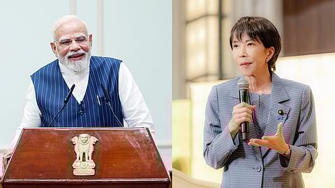 PM Modi speaks to his new Japanese counterpart Sanae Takaichi
