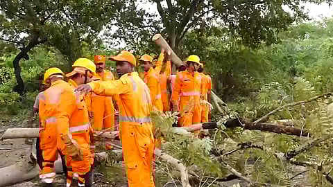 Cyclone 'Montha': Rain lashes parts of Odisha; landslides, damage to properties reported