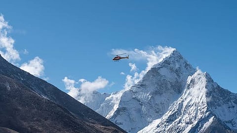 Helicopter crash-lands in Nepal; pilot escapes with minor injuries