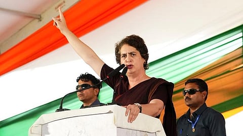 NDA wants to form govt in Bihar through 'vote chori', alleges Priyanka Gandhi