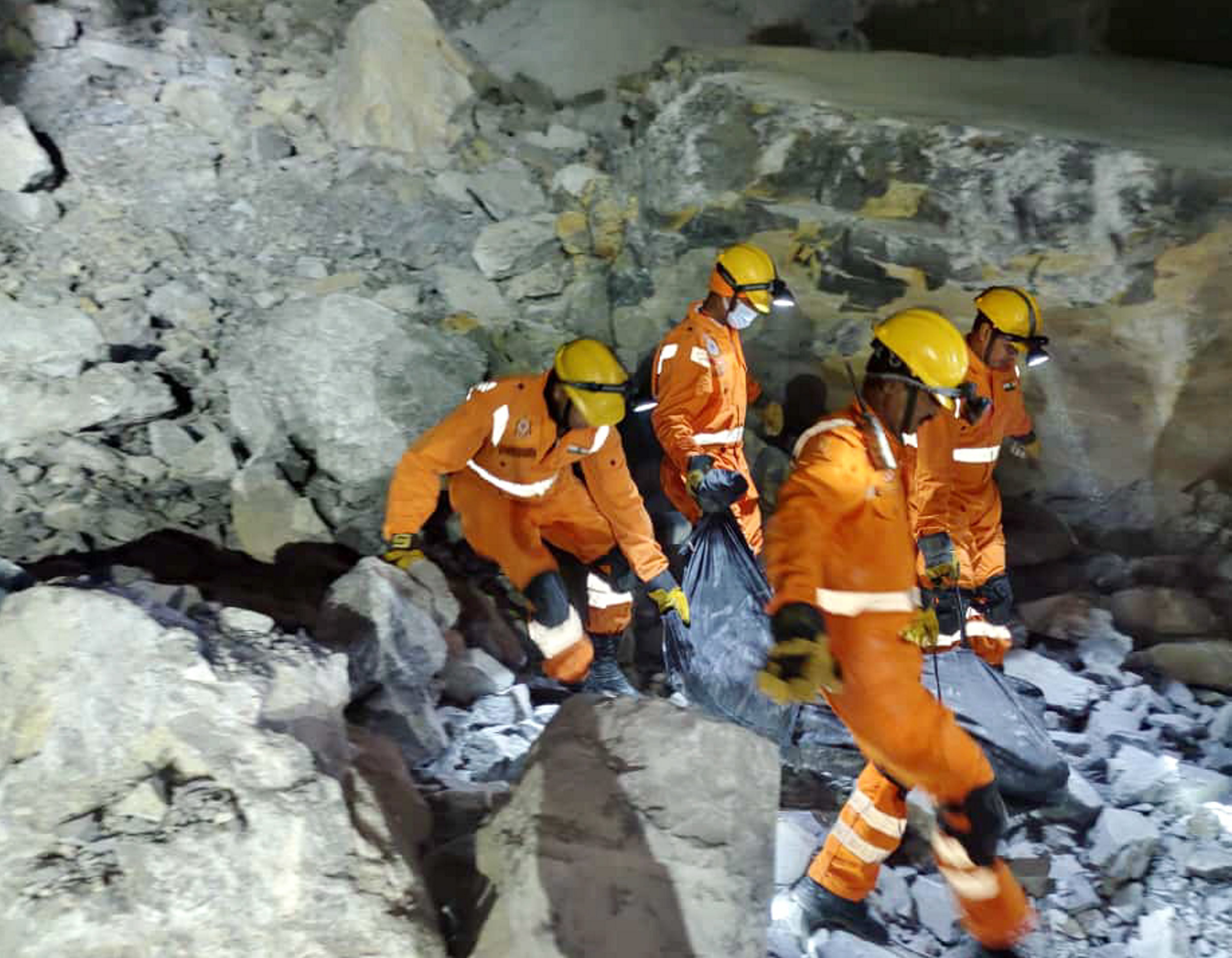 Another body pulled out, death toll in stone quarry collapse mounts to seven