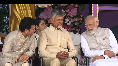 PM Modi releases commemorative coin, stamps honouring life, teachings of Sathya Sai Baba