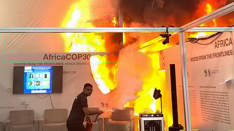 Fire breaks out at main venue of UN COP30 Climate Summit in Brazil's Belem, 21 people injured