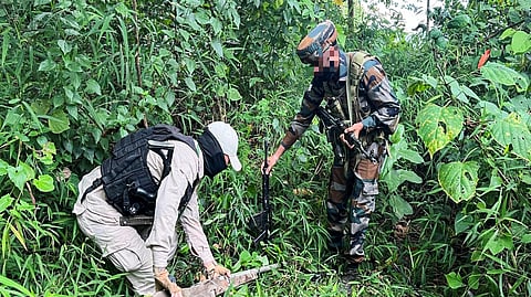 Improvised rocket with 40 kg explosive found in Manipur's Churachandpur