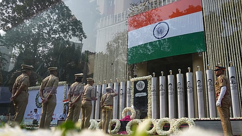 Tributes paid to martyrs on 26/11 anniversary in Mumbai; Shah stresses `zero tolerance' for terror