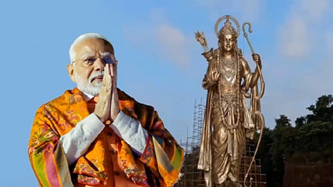 PM Modi to unveil 77-ft statue of Lord Ram in Goa tomorrow 
