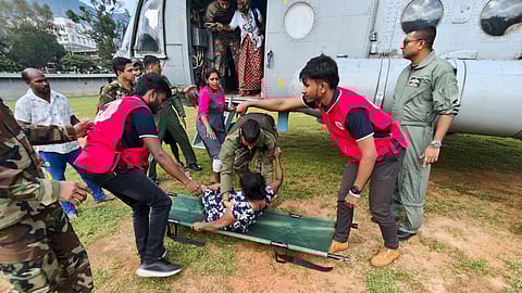 India rescues pregnant woman amid Cyclone Ditwah devastation in Sri Lanka