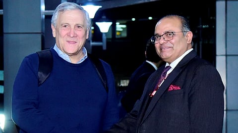 Italy's Deputy PM Antonio Tajani arrives in New Delhi for second India visit of 2025