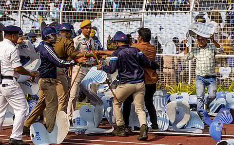 'Was it a conspiracy?' | TMC’s ‘saffron flag’ charge after Messi event chaos in Kolkata 