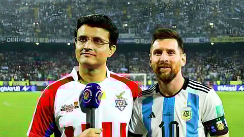 Sourav Ganguly files Rs 50 crore defamation suit on football fan club over Messi tour claims