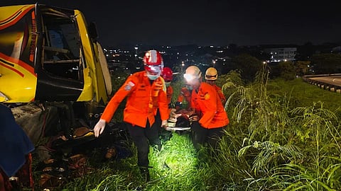 Passenger bus crash in Indonesia kills at least 16 people, official says