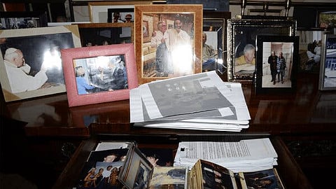 Epstein files | US Department of Justice reposts President Trump's photo