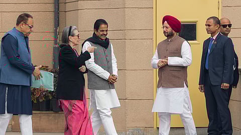 Top Cong leaders attend CWC meet, discuss further action against govt on G RAM G law