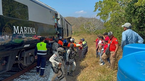 Interoceanic Train derails in southern Mexico, killing at least 13 and injuring dozens