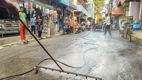 "26 out of 50 indicates presence of bacteria," says IMC additional commissioner on contamination 