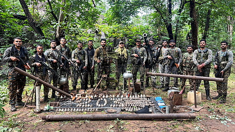 63 Naxalites, including 36 with total bounty of over 1.19 crore, surrender in Chhattisgarh