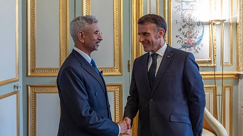 Jaishanakar meets Macron, appreciates 'positive sentiments' for strategic partnership