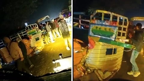 Five dead, ten injured in Bhopal van-tractor collision