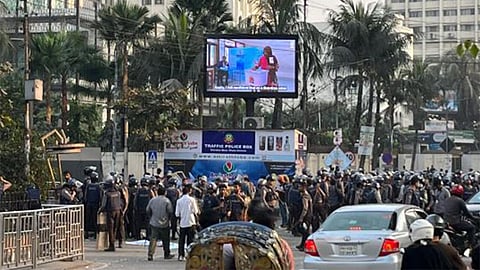 Violent clash injures 23 in Bangladesh; Interim govt denies use of force
