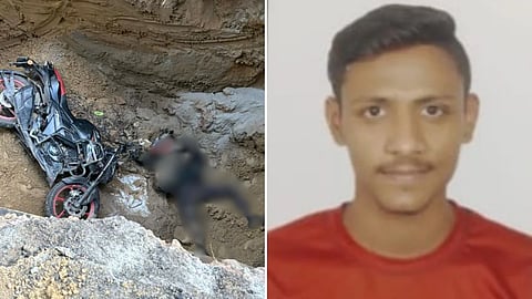 Biker falls to death in pool-sized pit dug up on road by Delhi Jal Board