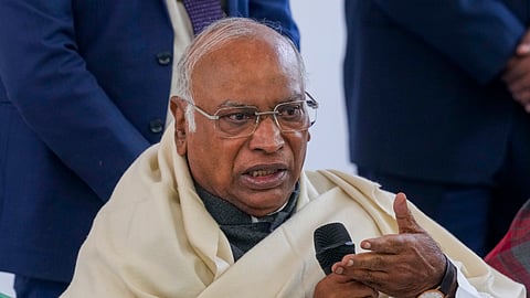 PM Modi doesn't have courage to answer questions posed to him: Kharge