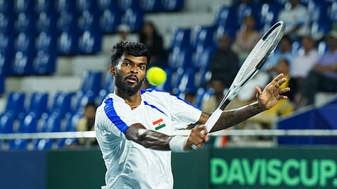 New Davis Cup hero emerges as Dhakshineswar seals India's 3-2 win over the Netherlands
