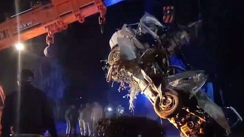 Six friends killed in a tragic car-truck collision in Dausa