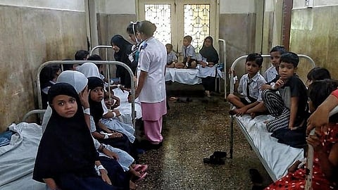 19 govt school students hospitalised after taking excessive dose of iron tablets