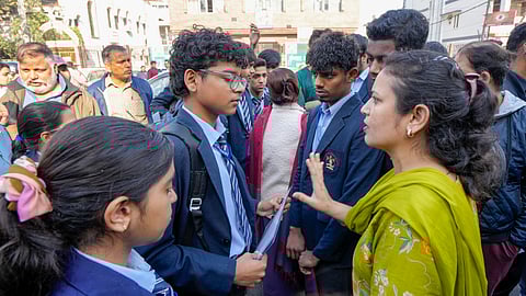CBSE Class 10, 12 Board Exams 2026 begin; students express nervousness, excitement on first day
