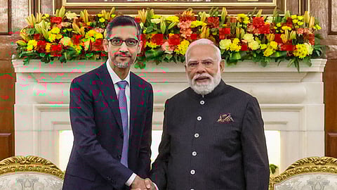 Google CEO Sundar Pichai highlights India's AI potential, announces US-India connectivity initiative