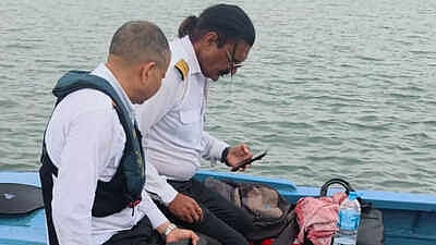 Helicopter crashes in Andaman sea; all 7 onboard rescued safely