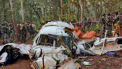 All 7 on board air ambulance killed in crash, bodies brought to hospital for post-mortem