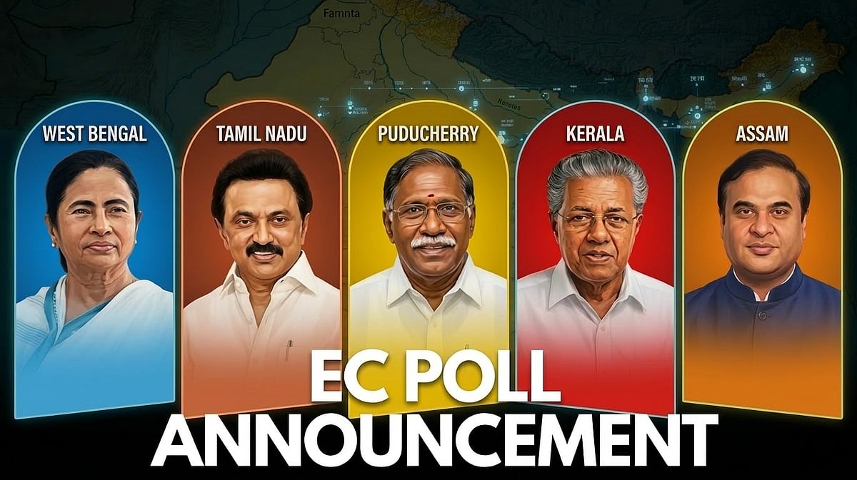 Bengal to vote in 2 phases | Election Commission unveils poll calendar for 4 states, 1 UT