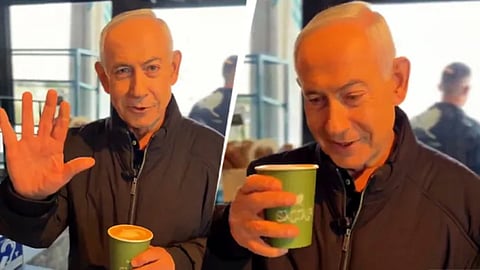 "I am dead... for coffee" | Netanyahu responds to death rumours in new video