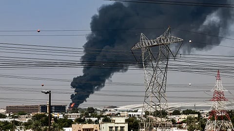 Iran War | Drone attacks spark fire near Dubai airport and Fujairah