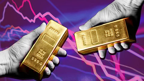 Gold is meant to be a ‘safe haven’ in uncertain times. Why is it crashing amid a war?