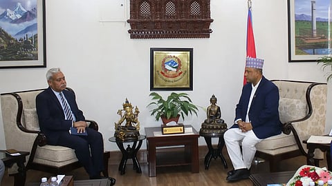 Indian envoy, Nepal's new foreign minister discuss bilateral ties