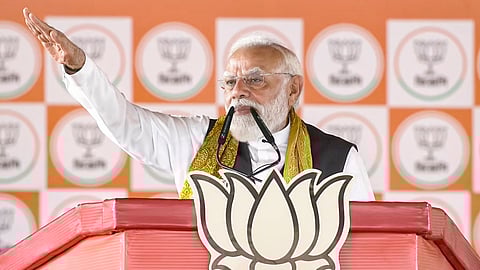 PM urges voters to oust 'nirmam' TMC govt from Bengal; promises six guarantees if BJP wins