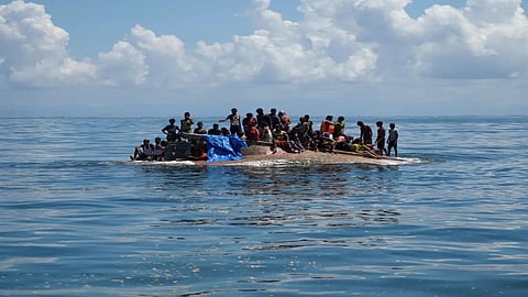 At least 250 missing after Rohingya refugee boat capsizes in Andaman Sea