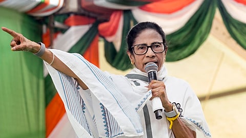 After women's bill setback, Mamata says 'BJP's downfall has begun, its govt at Centre in minority'