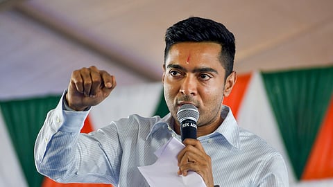 Bengal polls | TMC's Abhishek urges BJP nominee to appeal to PM over plight of Aparajita Bill