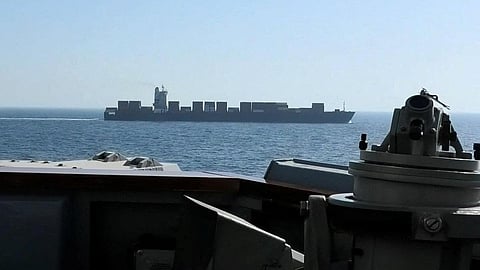 US Navy seizes Iranian-flagged ship near Strait of Hormuz, Tehran vows swift response